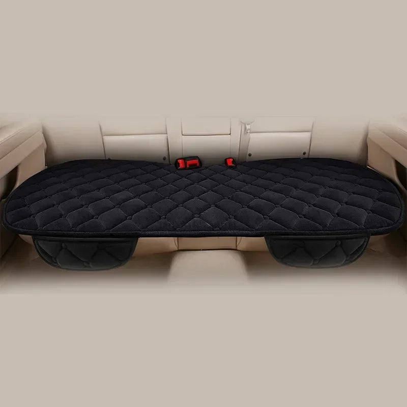 Warm Plush Car Seat Cover - Soft Winter Seat Cushion Protector for Sedan SUV