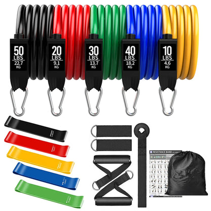 300lb Booty Resistance Band Set – Elastic Workout Harness for Home, Gym, Training & Dumbbell Exercises