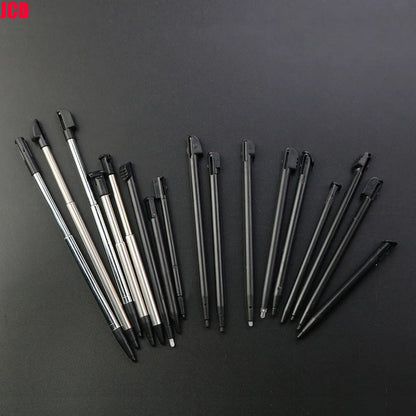 Black Plastic & Metal Telescopic Stylus Pen – Touch Screen Stylus for 2DS, 3DS, New 2DS LL/XL, New 3DS XL/LL, NDSL, NDSi, NDS & Wii