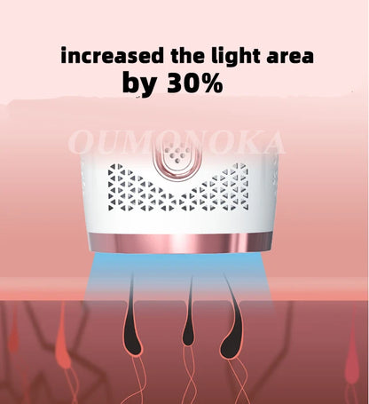 Body Bikini IPL Hair Removal Device — 999,999 Flashes Permanent Painless Laser Epilator for Women, Home Use