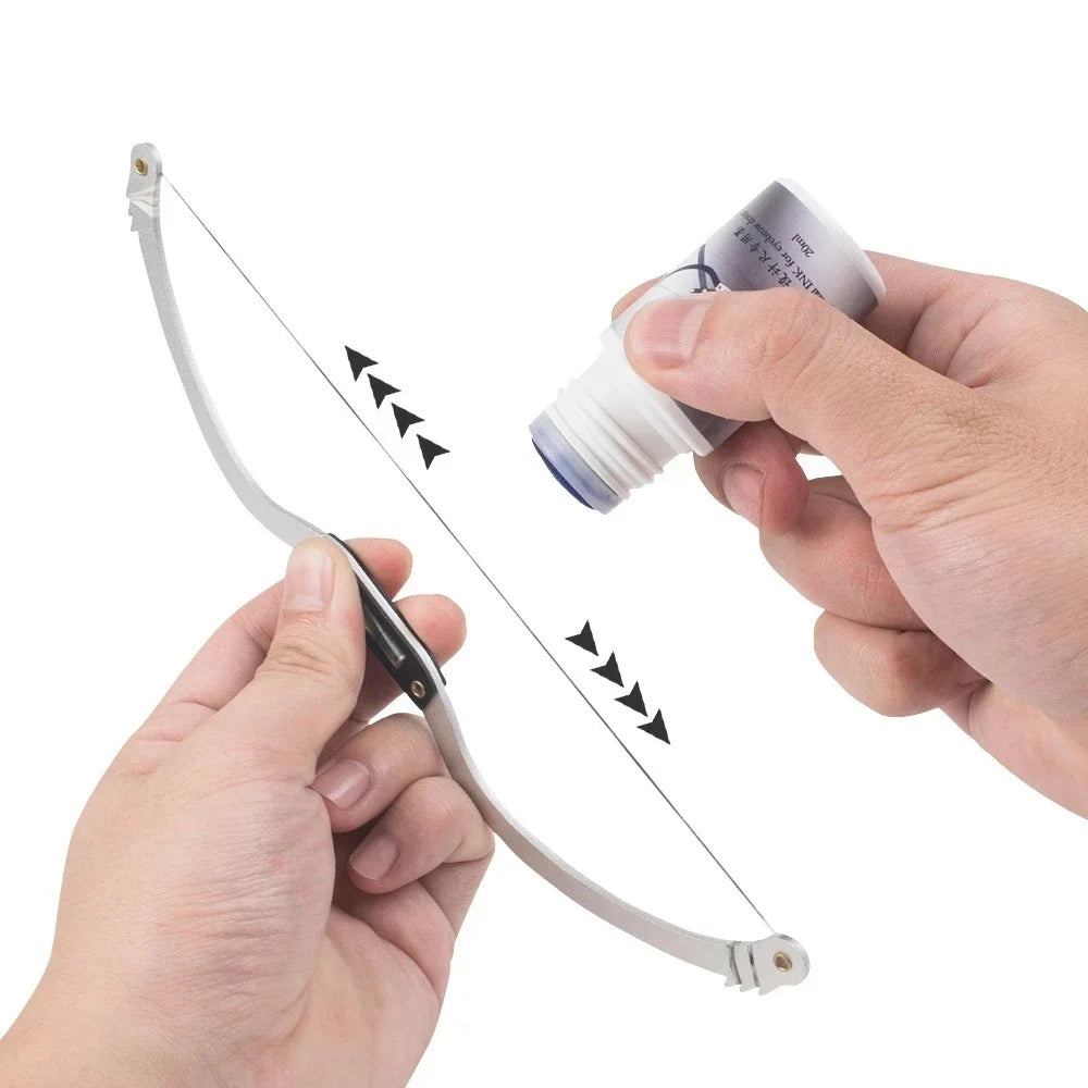 20ML Brow Mapping Measuring Ink - PMU Tattoo Pigment for Microblading, Permanent Makeup, Bow and Arrow Line Ruler