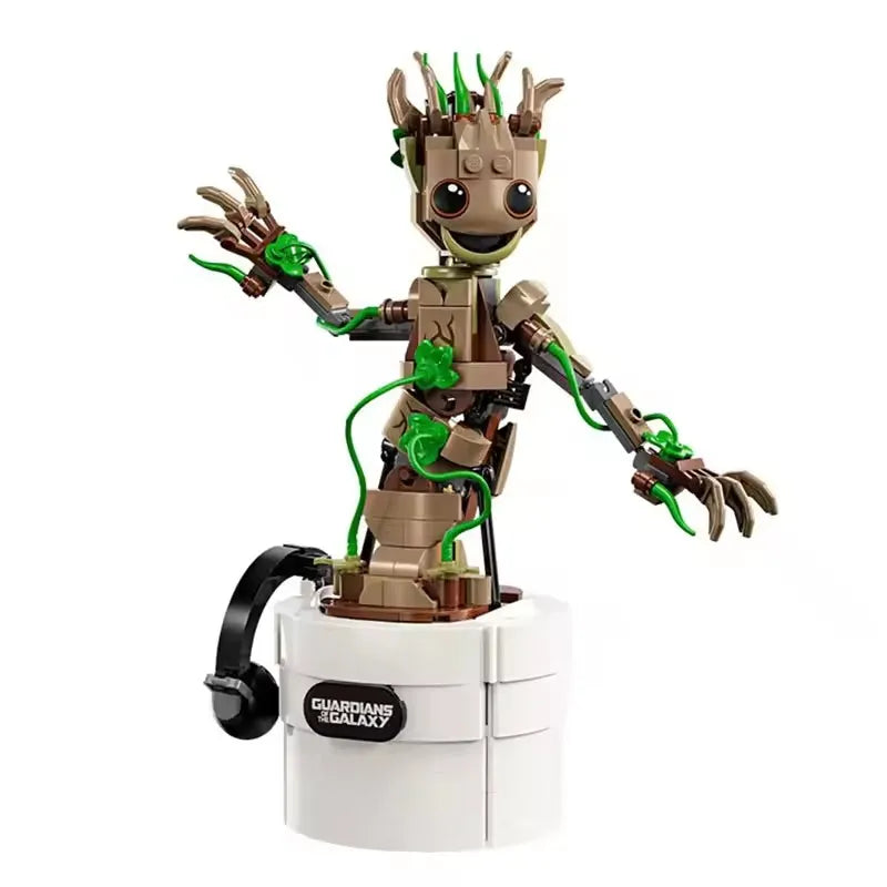 Hot Toys 76297 Dancing Groot Figure – Guardians of the Galaxy Animated Toy for Boys & Girls
