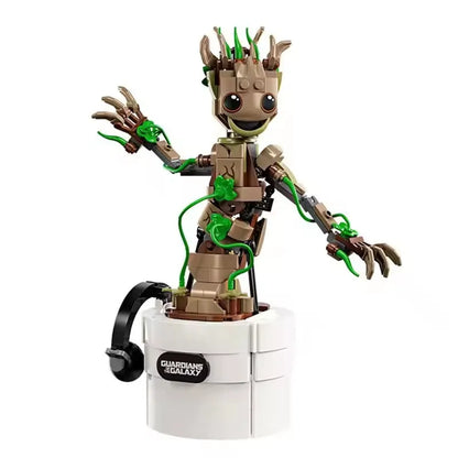 Hot Toys 76297 Dancing Groot Figure – Guardians of the Galaxy Animated Toy for Boys & Girls