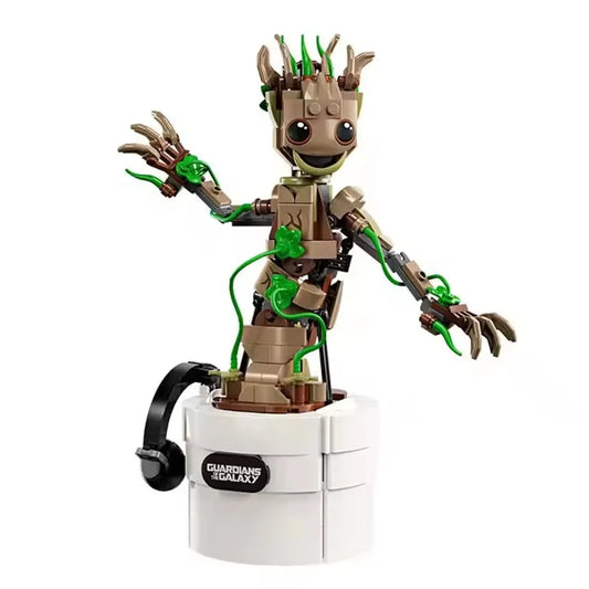 Hot Toys 76297 Dancing Groot Figure – Guardians of the Galaxy Animated Toy for Boys & Girls