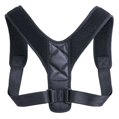 Posture Support Belt - Adjustable Back Brace for Standing and Sitting Support