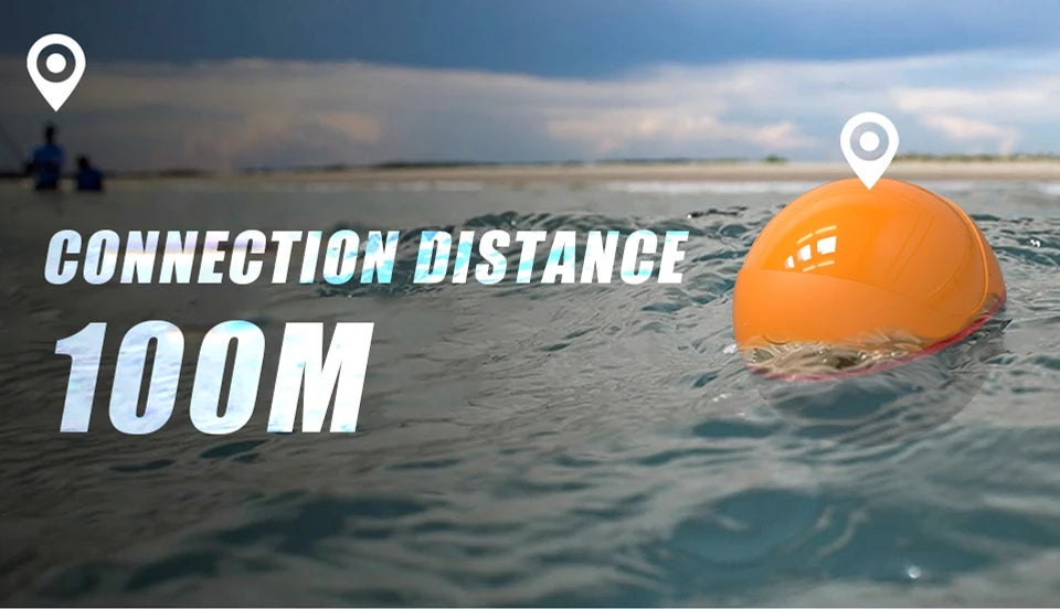 Erchang F68 WIFI Fish Finder – 100M Wireless Echo Sounder for Lake & Sea Fishing, Compatible with iOS & Android