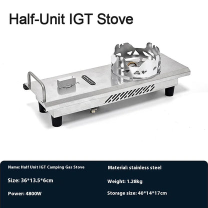 Lohascamping Folding IGT Table – Lightweight Portable Roll-Up Table with Adjustable Legs for Camping, BBQ & Outdoor Cooking