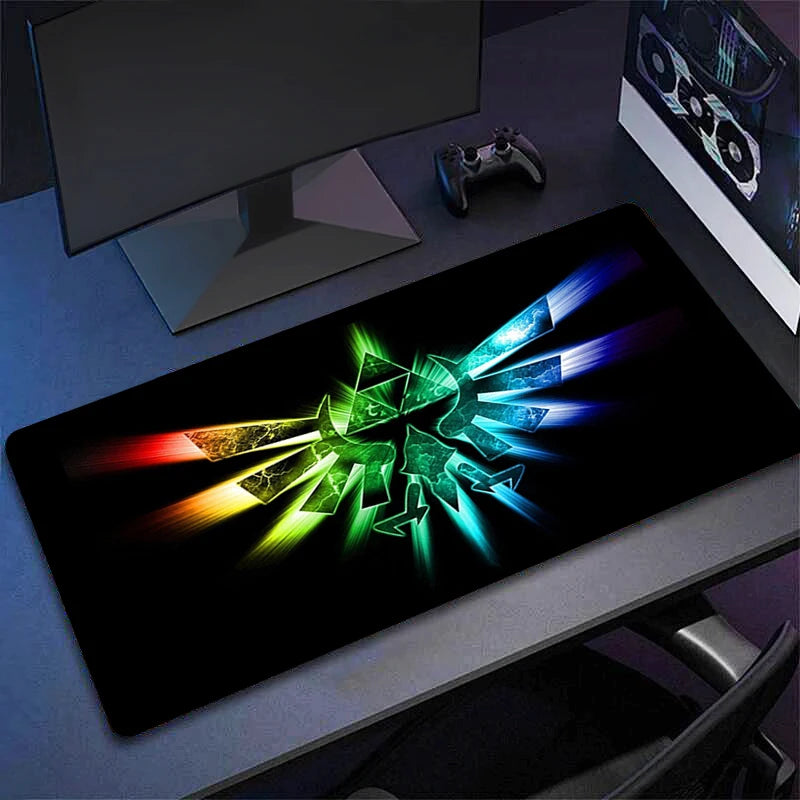 Legend of Zelda Gaming Mouse Pad - Natural Rubber Computer Mat for PC, Office and Gaming Setups