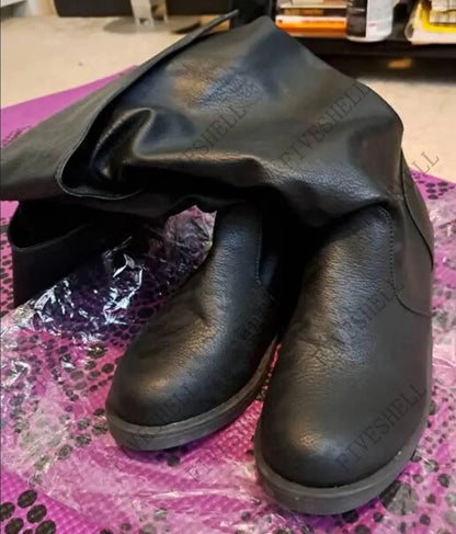 Medieval Leather Boots – Jack Sparrow Renaissance Half-Haddock Shoes, LARP Pirate Warrior Vintage Jackboots for Men