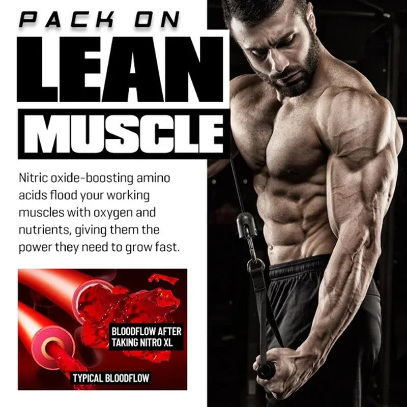 Nitro XL Nitrogen Booster – 120 Capsules for Muscle Growth & Endurance