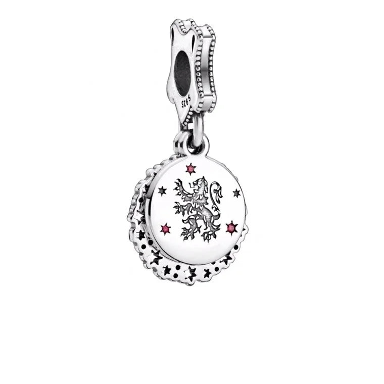 925 Sterling Silver Magic Fan Charm Beads - European Bracelet Charms with Wizard, Train, and Pigeon Designs for Collectors and Gifts