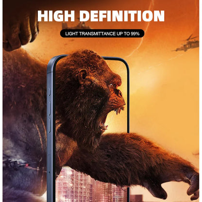 Dust-Free Installation Tempered Glass Screen Protector - HD Privacy Anti-Spy Film for iPhone 16 Pro Max 15 14 13 Pro Max Plus