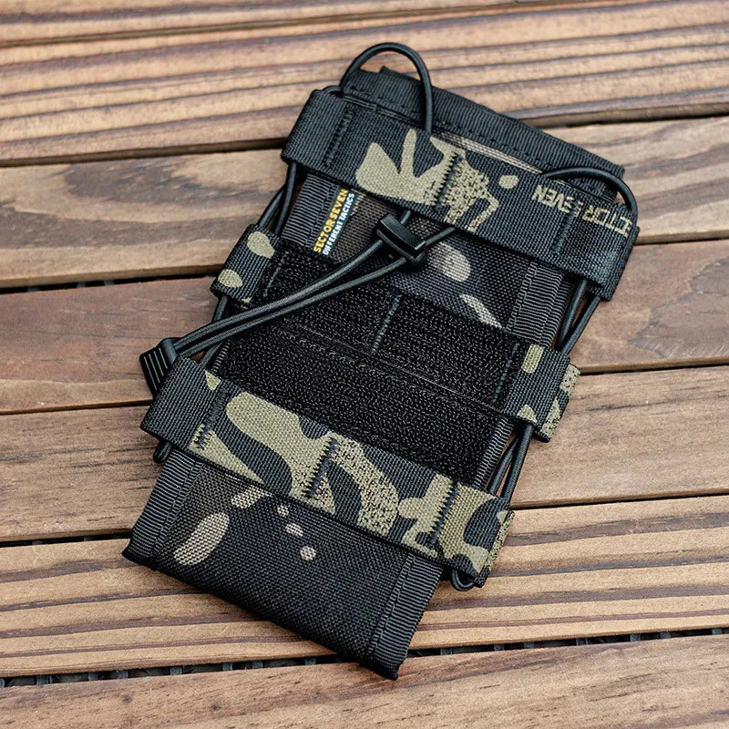 Outdoor Techwear Tactical Waist Bag - Multifunctional Quick-Release Pouch for Phone, Water Bottle & Intercom Gear