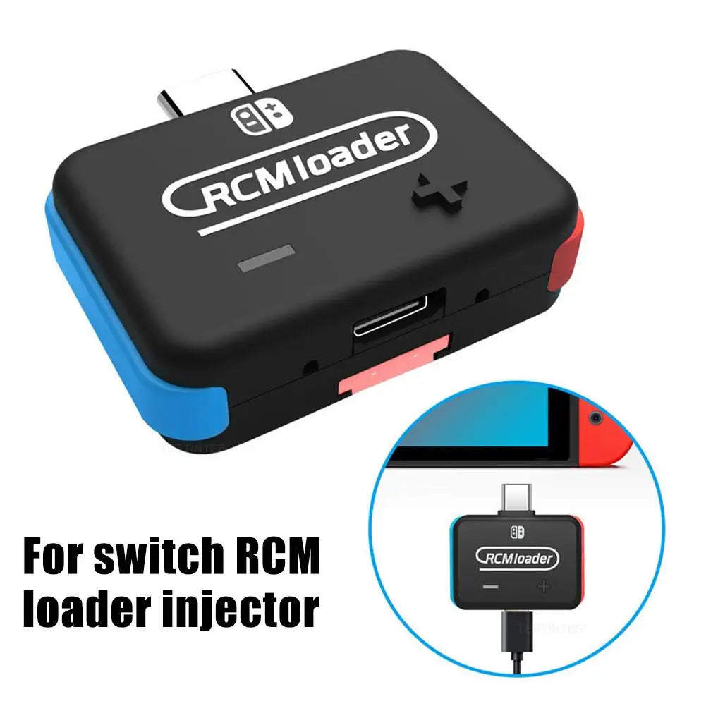 Black Switch RCM Loader Injector – Built-in Injection Program with Instructions, Gaming Accessory