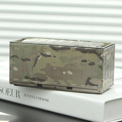 Mini Iron Storage Box - Creative Desktop Miniature Container for Small Items, Collectibles & Christmas Gifts