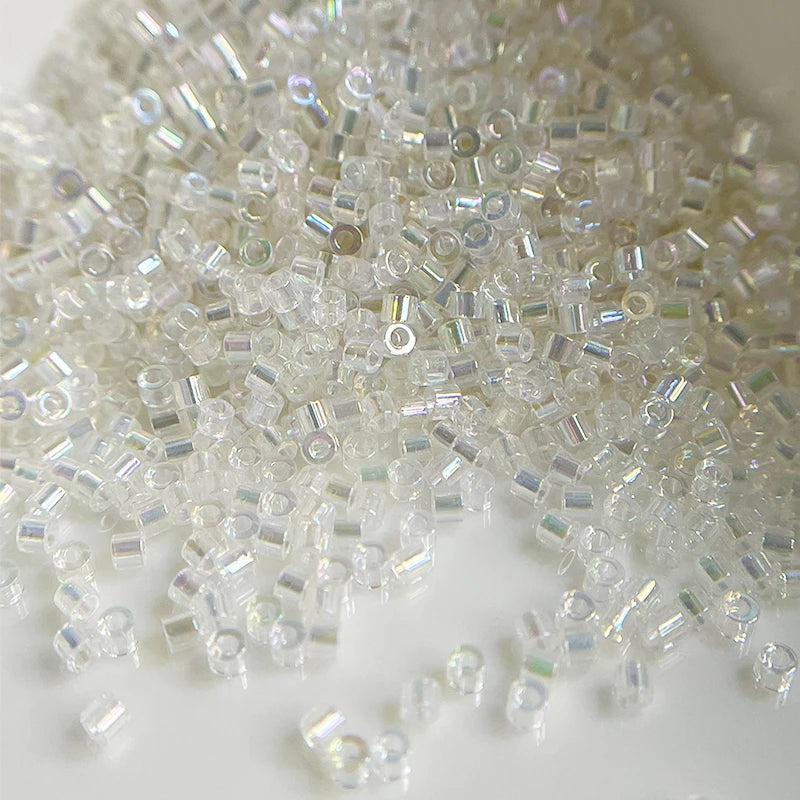 Oil Painting Color Glass Seed Beads - 11/0 Loose Spacer Beads for DIY Jewelry Making, Sewing & Craft Accessories