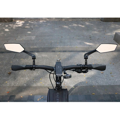 Adjustable Bicycle Rear View Mirror – Clear Wide Range Back Sight Reflector for Left and Right Handlebar