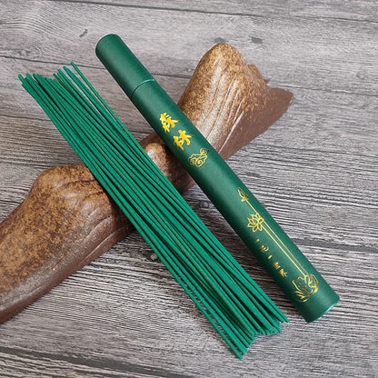 40PCS Natural Sandalwood Incense Sticks – Aromatic Home Fragrance for Blessing Ceremony, Lavender, Green Tea & Rose