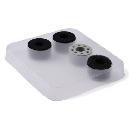 4 Pair/Set Precision Ring Sponge Sleeves - Shock Absorber Positioning for PS4, PS5, Xbox One, Switch Controllers