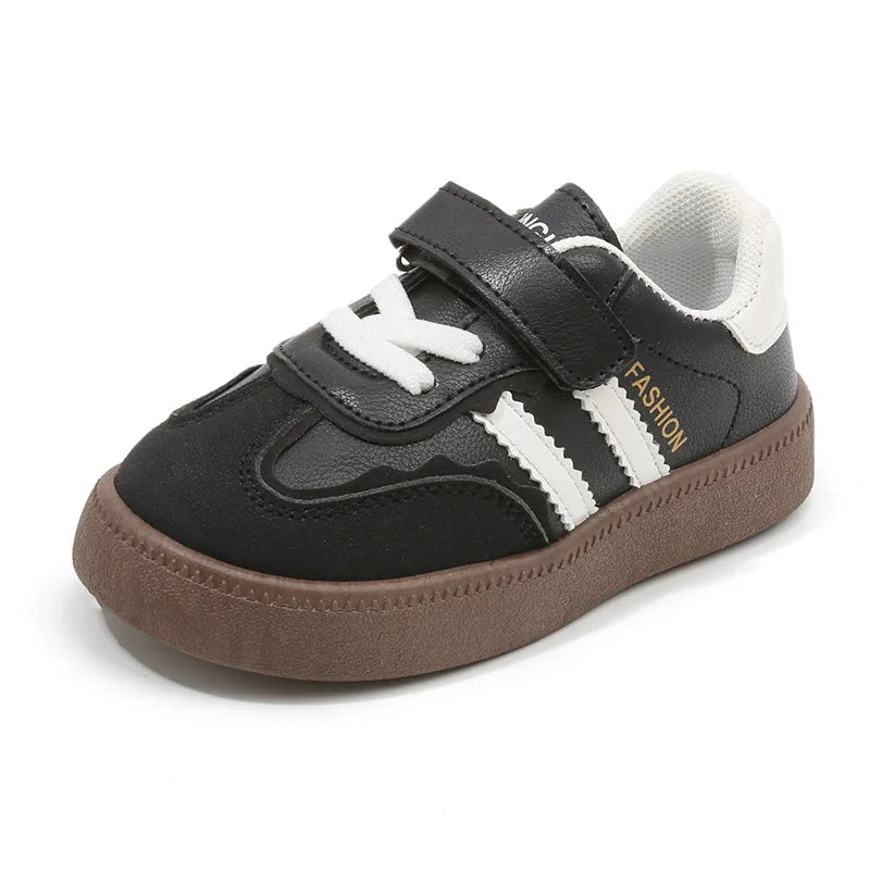Kids Sport Training Sneakers – Spring Autumn Soft Sole Shoes for Boys & Girls, Casual Fashion Skate Shoes