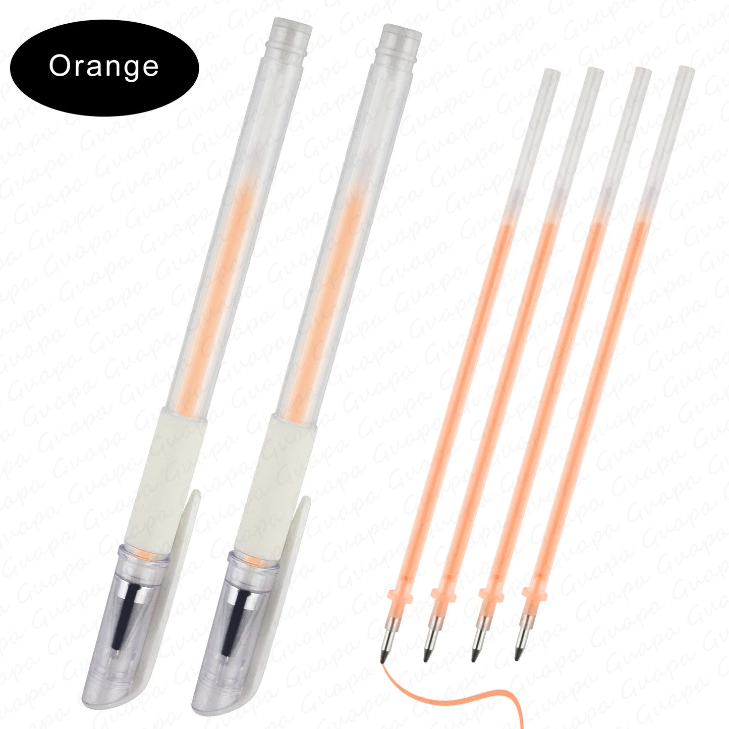 2PCS Eyebrow Marker Pen Set - Microblading Scribe Tools for Permanent Makeup, Tattoo Mapping & Beauty Preparation