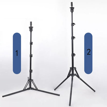 150cm Wig Stand Tripod – Mannequin Head Holder for Hairdressing, Training, and Clamp Stand