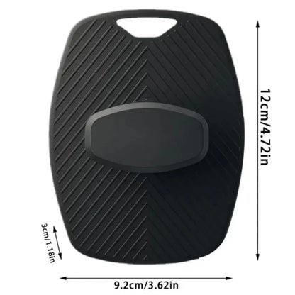 Soft Silicone Exfoliating Brush – Gentle Manual Body Cleanser & Massage Shower Scrubber for Men
