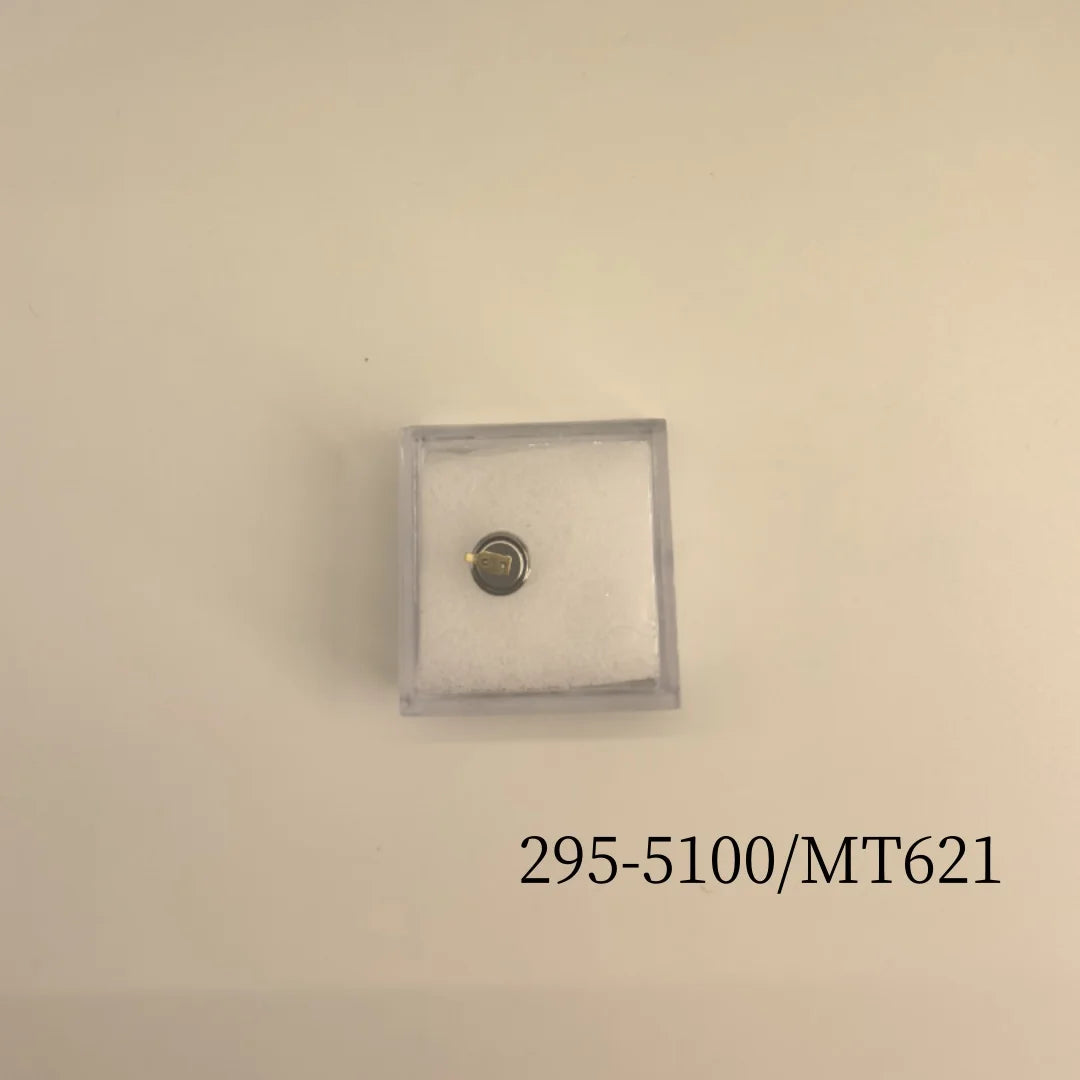 MT621 Solar Cell Watch Rechargeable Battery — Photokinetic Energy 5A Replacement (295-5100)