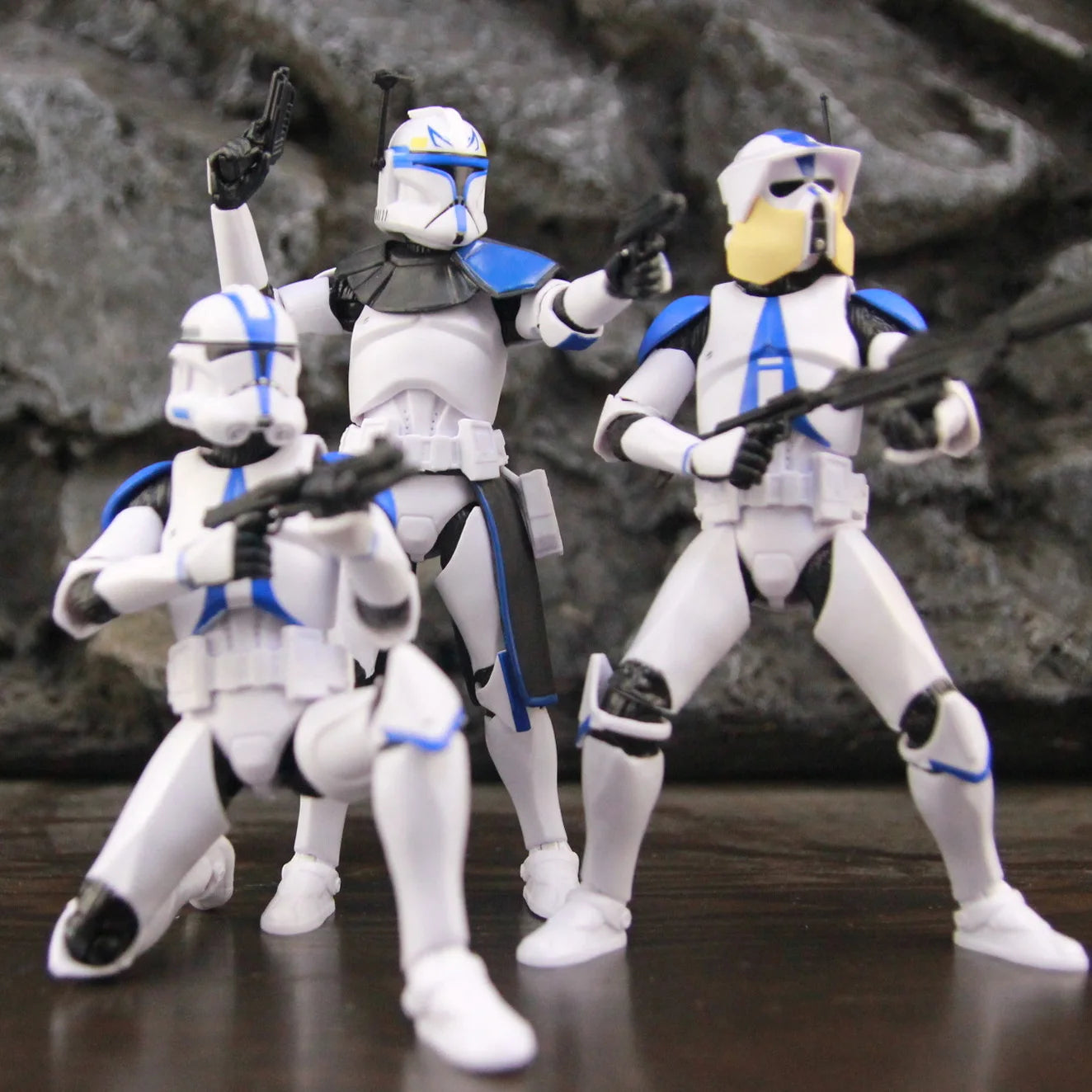 Star Wars 6" Action Figures – 501st Legion ARC & ARF Troopers, Rex, Jesse, Bane, Denal, Tup, Dogma Clone Toy