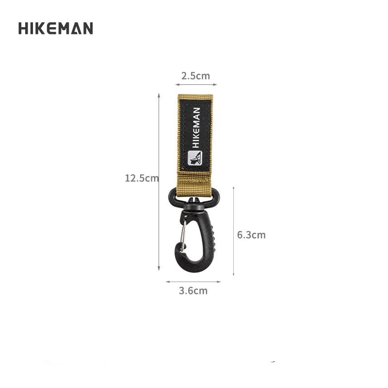 Outdoor Tactical Carabiner – Multifunctional Triangle Keychain Buckle