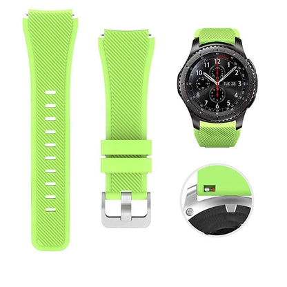 22mm Silicone Watch Strap for CMF Watch Series - Replacement Sport Band for CMF Watch 3 Pro, Watch Pro 2 and Compatible Models