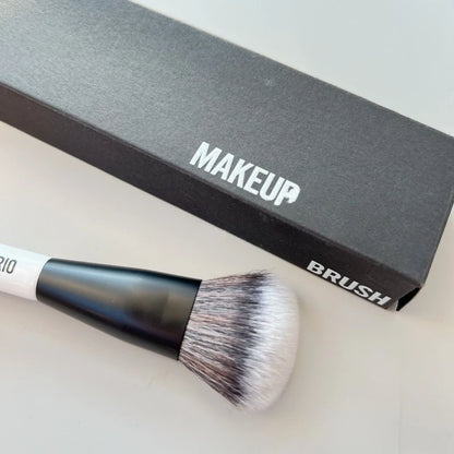 F4 Dual-Ended Makeup Brush – Foundation, Powder, Blush, Contour & Eyeshadow Concealer Brush