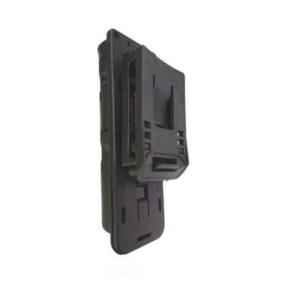 DIZETION Tactical Baton Holder Pouch – 360° Rotating Open Top Waist Holster, Durable Duty Carry Case for Security Use