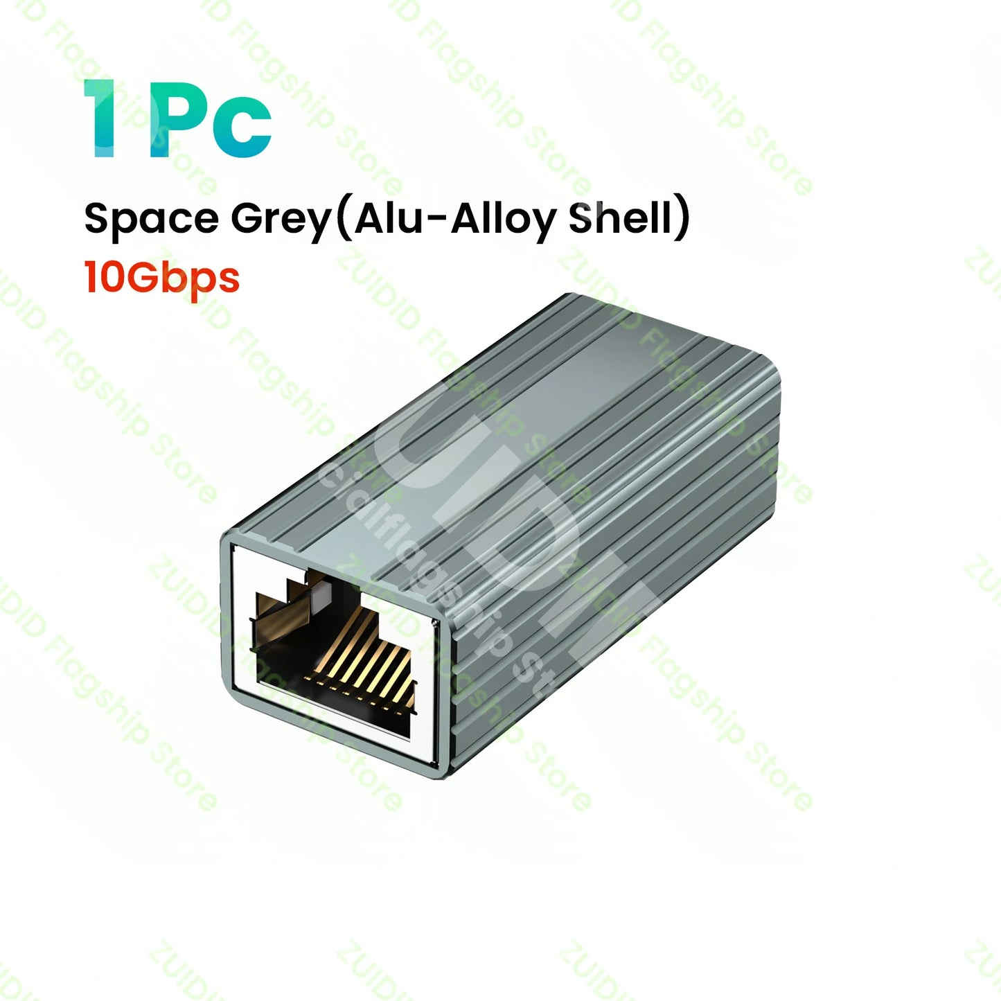 1/2/5/10Pcs 10Gbps RJ45 Coupler – Female to Female Gigabit Network Extender for Cat8/Cat7/Cat6 Ethernet Cable Adapter