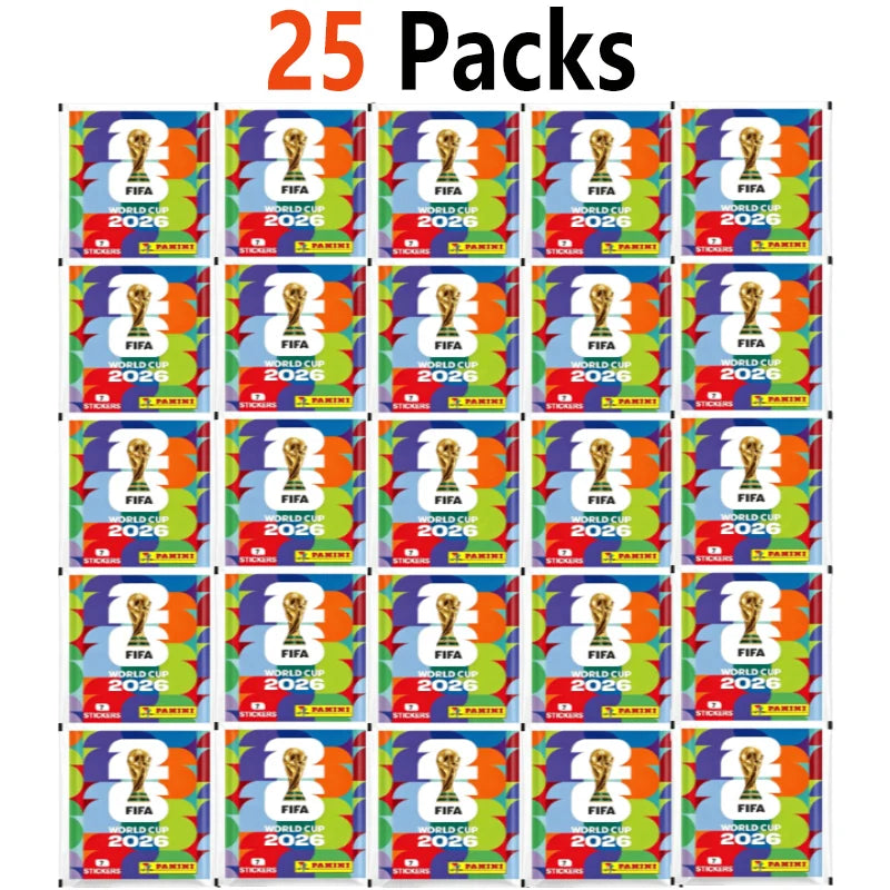 Panini FIFA World Cup 2026 Sticker Pack - Soccer Cards, Football Memorabilia & Collectible Album Stickers