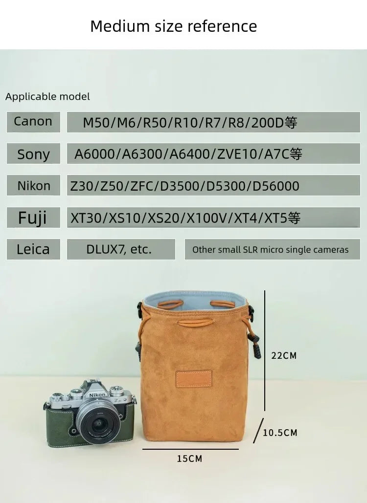 Instax Mini 12 EVO Camera Bag – Waterproof Single Shoulder Travel Bag for Canon, Nikon, Sony, Pentax & iPhone 15 AirPods Pro