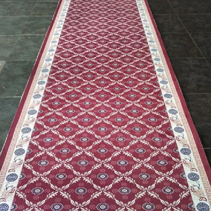 Luxury Chinese Classical Corridor Rug – Crystal Velvet Soundproof Washable Carpet for Villa, Hotel & Living Room