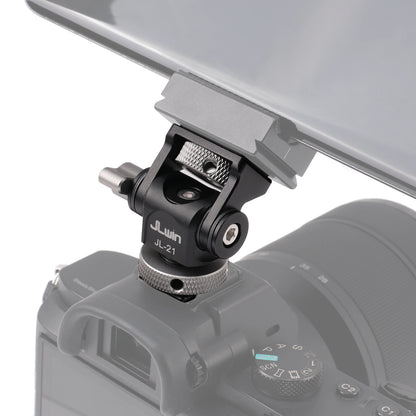 FOTGA Cold Shoe Monitor Mount Bracket – Universal QR Plate for DSLR/SLR Camera, Monitor, and Speedlite, 3KG Payload