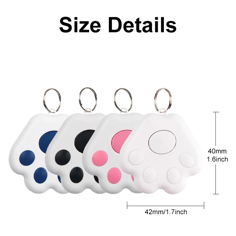 Mini GPS Bluetooth Tracker - Smart Anti-Lost Key, Bag, Kids & Pet Locator for iOS and Android