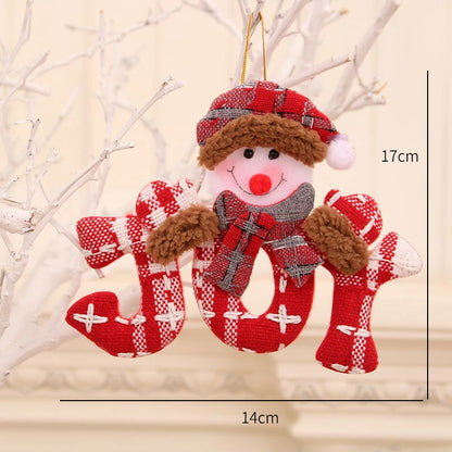 Red Star Christmas Tree Ornament – DIY Xmas Pendant New Year Party Gift Home Decor Noel Navidad
