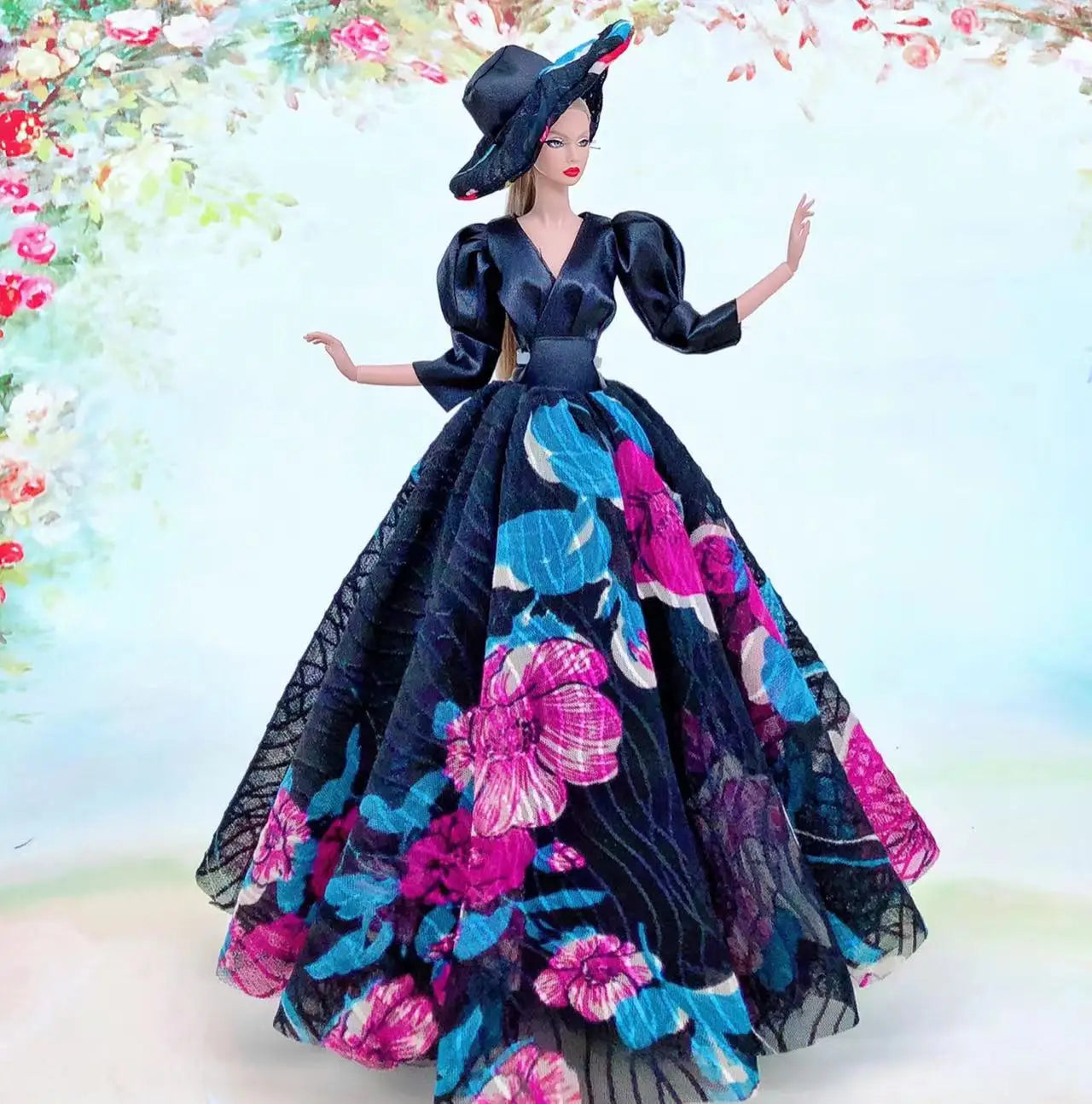 Barbie Doll Wedding Dress – Elegant Outfit for 11.5" & 12" Dolls