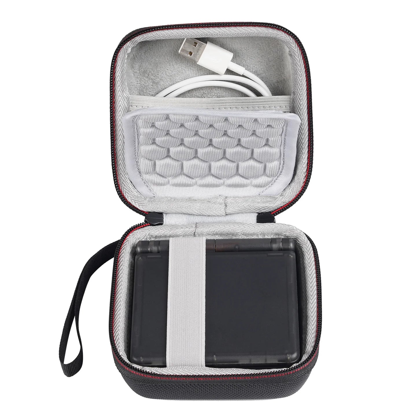 Hard Travel Case for GBA SP | Portable Flip Retro Handheld Game Console Carrying Bag (Case Only)