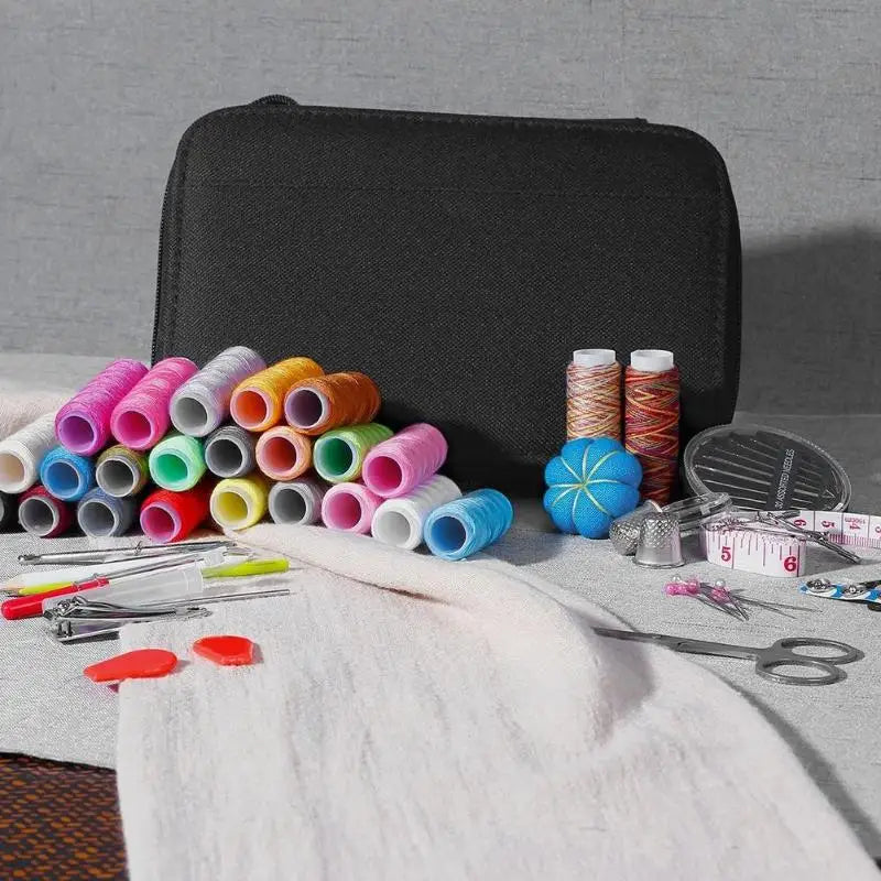 DIY Multi-Function Sewing Box Set: Hand Quilting, Stitching, Embroidery Thread Sewing Accessories Kit