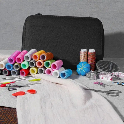 DIY Sewing Kit Set - Multi-Function Sewing Box with Threads, Needles & Embroidery Accessories for Home Repair