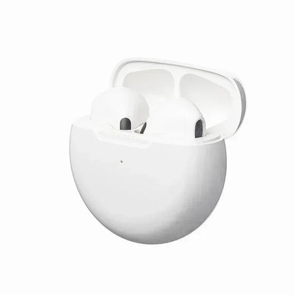Pro 6 TWS Bluetooth Earphones – Wireless Noise Cancelling Headset with Mic, Pro6 Earbuds for iPhone