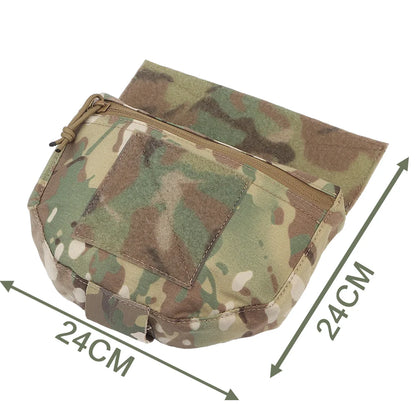 Outdoor Tactical JPC/CPC Vest – Large FC Sub-Pouch with Expanded Lower Belly MOLLE Tactical Chest Pouch