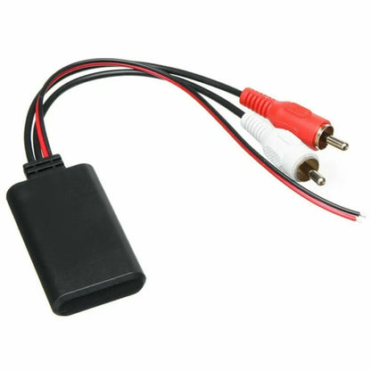 Universal Wireless Bluetooth Music Receiver with 2 RCA Cable - AUX Bluetooth Module Replacement for Seamless Audio Streaming
