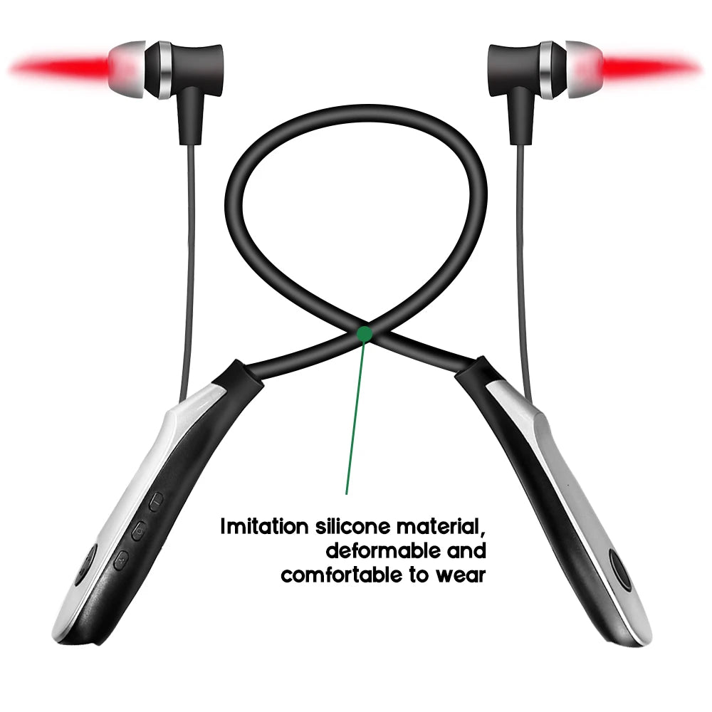 Rechargeable Portable Nasal and Ear Canal Laser Irradiator – Neck-Hanging 650nm Light Wave for Nasal and Ear Care
