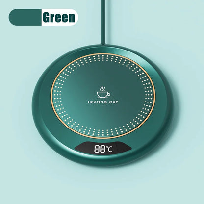 USB Thermostatic Heating Coaster - 3-Speed Adjustable Constant Temperature Cup Warmer