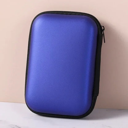 Sundries Travel Storage Bag – Zipper Case for Earphones, Portable Cable Organizer, Electronics Charging Storage
